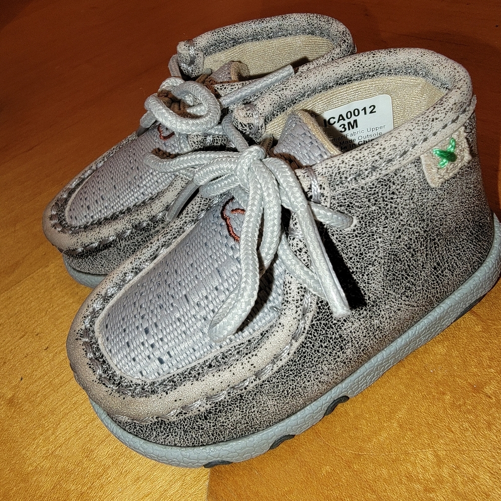 TWISTED X INFANT BOYS' CHUKKA DRIVING BOOTS - MOC TOE